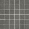 036.281.0294.04400-1 Mosaikfliese aus Feinsteinzeug in Betonoptik Tau Integra Graphite 5x5, 30x30 cm, Graphitgrau