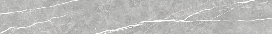 036.347.0368.09213-1 Matte Bodenfliese aus Feinsteinzeug in Marmoroptik Tau Elite Gray, 15x120 cm, Grau, rektifiziert