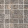 Mosaikfliese aus Feinsteinzeug in Steinoptik Tau Mainstone Gray 5x5 Pol, 30x30 cm, Grau