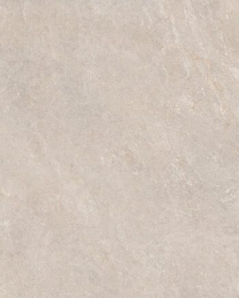 Halbpolierte Bodenfliese aus Feinsteinzeug in Steinoptik Tau Caribbean Ivory SP, 120x120 cm, 9 mm, Elfenbein, rektifiziert