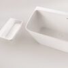 PAA QUADRO CORNER A Eckbadewanne aus Mineralguss 160x75 cm, links, glänzend – 8