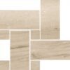 041.096.0165.09274-1 Mosaikfliese aus Feinsteinzeug in Holzoptik Tau Eternal Haya Legno, 22x22 cm, Buche