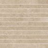 Mosaikfliese aus Feinsteinzeug in Steinoptik Tau Campaspero TXT Sand, 30x30 cm, Sandbeige