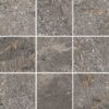 041.280.0368.08706-1 Mosaikfliese aus Feinsteinzeug in Steinoptik Tau Mainstone Gray 10x10, 30x30 cm, Grau