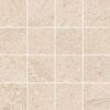 041.635.0313.15205-1 Mosaikfliese aus Feinsteinzeug in Steinoptik Tau Dorset Linen 7x7, 30x30 cm, Leinenbeige