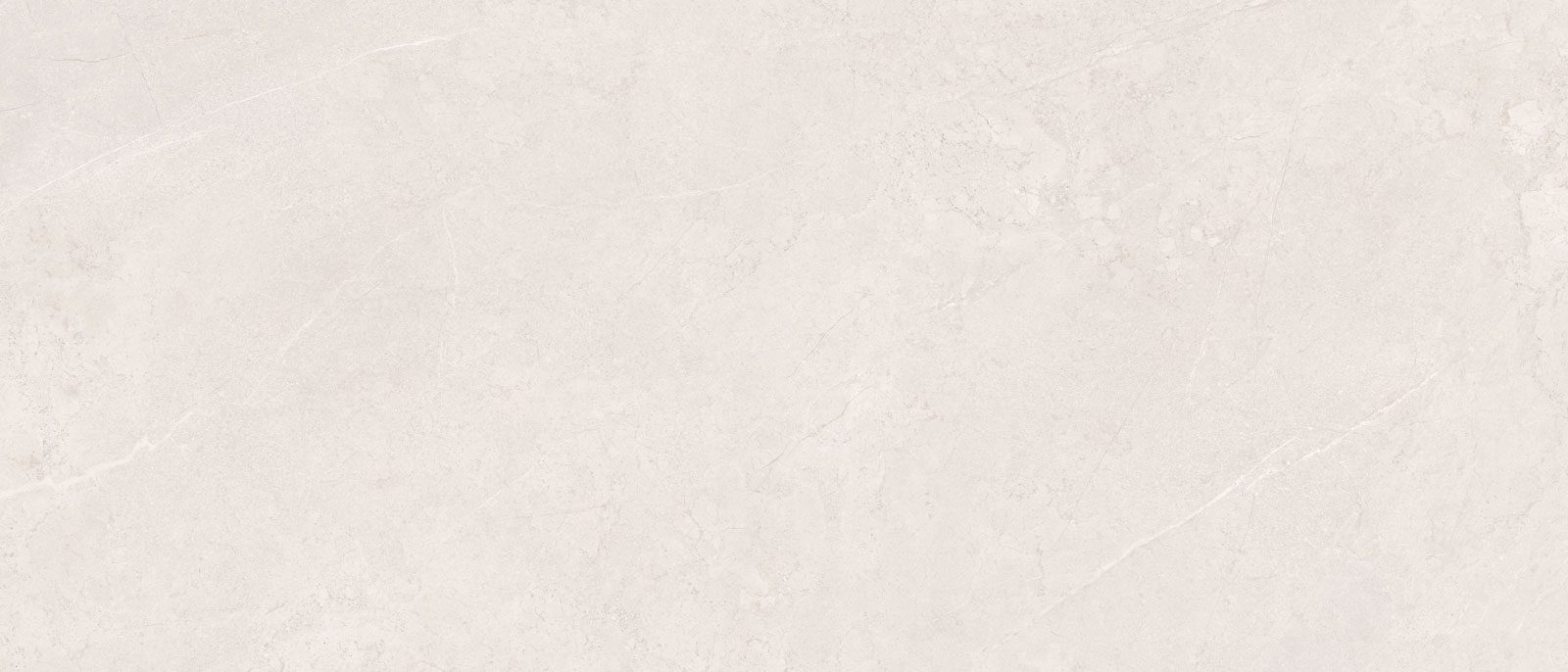 Großformatige Feinsteinzeugplatte in Steinoptik Tau Lithos TXT White, 120x280 cm, 6 mm, Weiß, rektifiziert