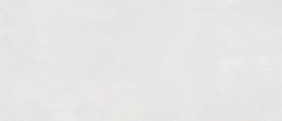 052.961.0108.06613-1 Matte Großformatplatte aus Feinsteinzeug in Betonoptik Tau Lema White, 120x280 cm, 6 mm, Weiß, rektifiziert