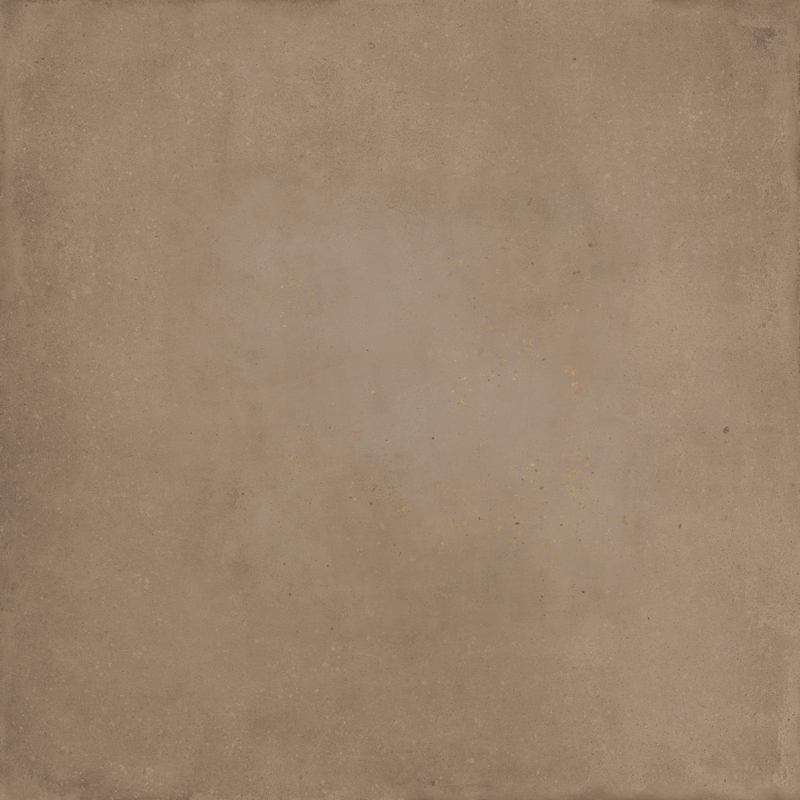 Matte Bodenfliese aus Feinsteinzeug in Betonoptik Tau Detroit Cotto, 120x120 cm, 7,8 mm, Terrakotta, R10, rektifiziert