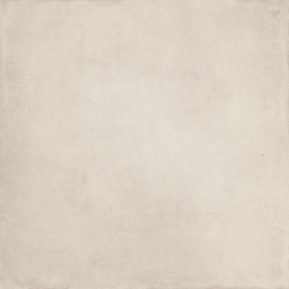 085.002.0108.15724-1 Matte Bodenfliese aus Feinsteinzeug in Betonoptik Tau Detroit White, 120x120 cm, 7,8 mm, Weiß, R10, rektifiziert