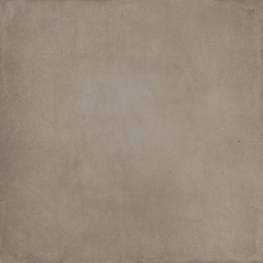 085.002.0408.15764-1 Dekorfliese aus Feinsteinzeug in Betonoptik Tau Detroit Greige Dc, 120x120 cm, 7,8 mm, Greige, R10, rektifiziert