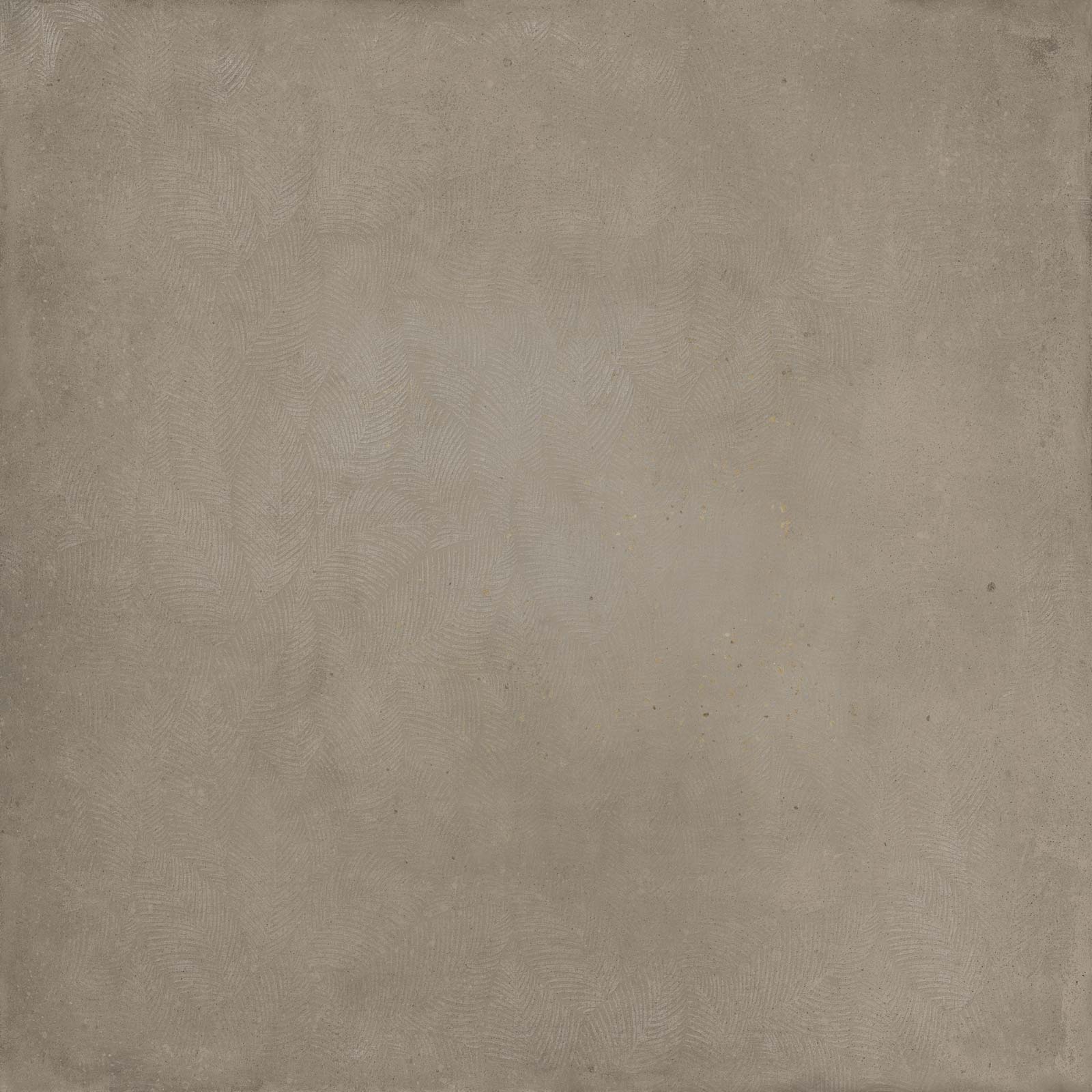 Dekorfliese aus Feinsteinzeug in Betonoptik Tau Detroit Greige Dc, 120x120 cm, 7,8 mm, Greige, R10, rektifiziert