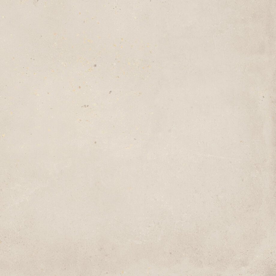 085.017.0108.15724-1 Matte Bodenfliese aus Feinsteinzeug in Betonoptik Tau Detroit White, 60x60 cm, 7,8 mm, Weiß, R10, rektifiziert