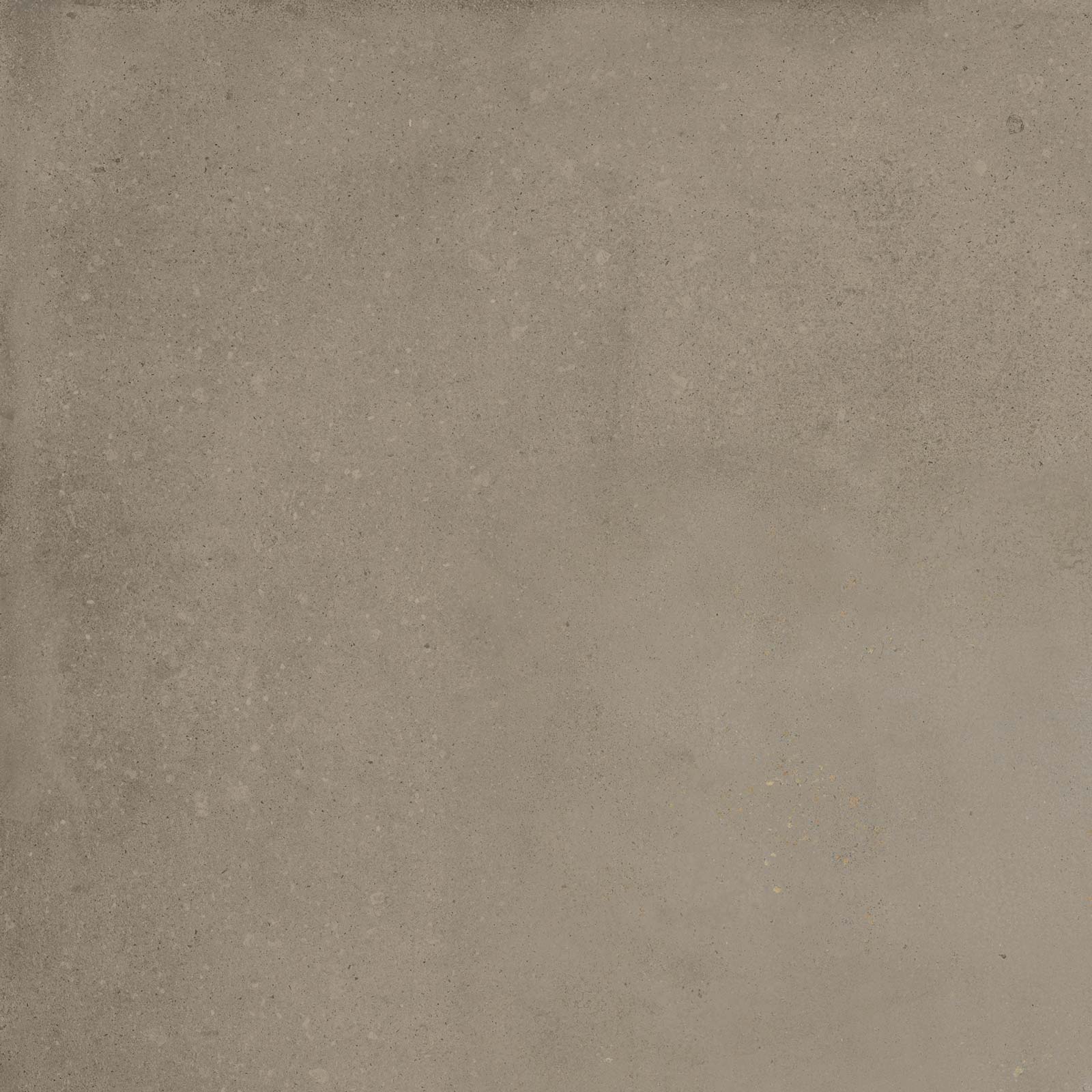 Matte Bodenfliese aus Feinsteinzeug in Betonoptik Tau Detroit Greige, 60x60 cm, 7,8 mm, Greige, R10, rektifiziert