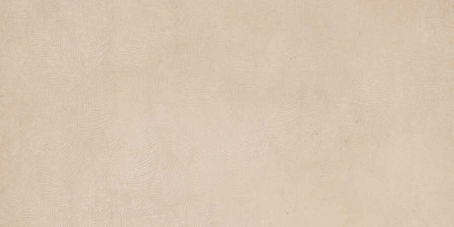 085.022.0313.15764-1 Dekorfliese aus Feinsteinzeug in Betonoptik Tau Detroit Linen Dc, 60x120 cm, 7,8 mm, Leinen, R10, rektifiziert