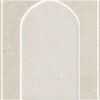 088.141.0108.15724-1 Mosaikfliese aus Feinsteinzeug in Betonoptik Tau Detroit White Arco, 43,7x14,3 cm, Weiß