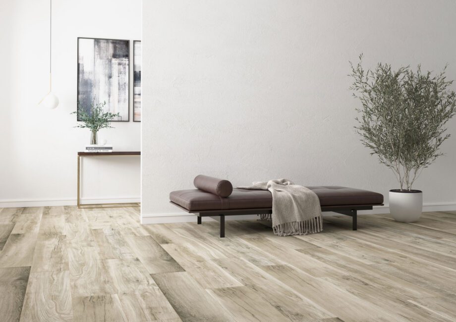 017.241.0233.09050-2 Matte Bodenfliese aus Feinsteinzeug in Holzoptik Tau Eternal Olivo, 20x120 cm, 9 mm, Olivenholz, rektifiziert – 2
