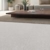 Matte Bodenfliese aus Feinsteinzeug in Terrazzo-Optik Tau Portobello White, 60x120 cm, Weiß, R10, rektifiziert – 2