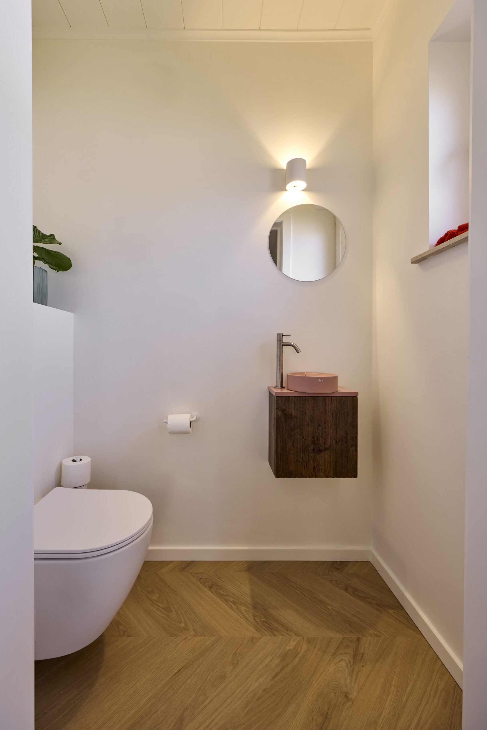 Tugevdatud südamikuga LVT vinüülparkett Floorify Chevron Rocky F701