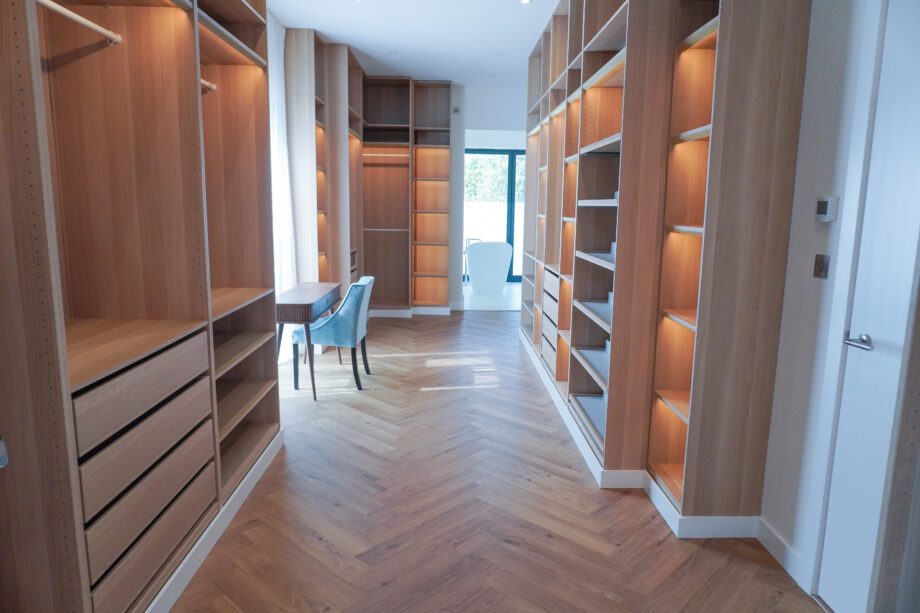 Tugevdatud südamikuga LVT kalasaba vinüülparkett Floorify Anago F319 3 Vinyl Fischgrätboden Rigid LVT Floorify Anago F319 – 3