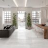 017.869.0012.03972-3 Bodenfliese aus Feinsteinzeug in Cortenstahl-Optik Tau Corten Blanco, 60x120 cm, 10,5 mm, Weiß, rektifiziert – 3