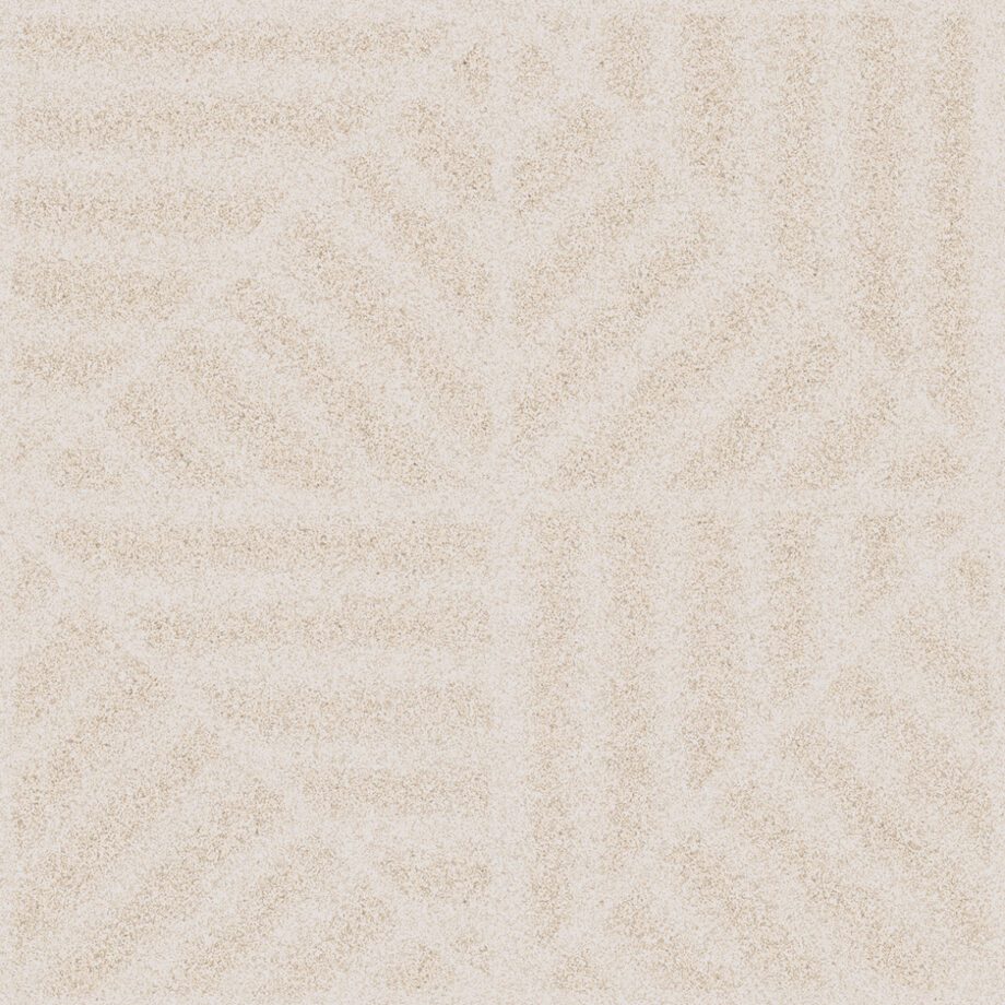 abk-moooi-sandy-reiki-rhea-ivory-a-0020519-1 Gemusterte Feinsteinzeug Dekorfliese ABK Moooi Sandy Reiki Rhea Ivory A, 60x60 cm, 8,5 mm, natur matt