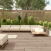 017.241.0369.06714-2 Matte Bodenfliese aus Feinsteinzeug in Holzoptik Tau Origin Tan, 20x120 cm, 9 mm, Hellbraun, R10, rektifiziert – 2