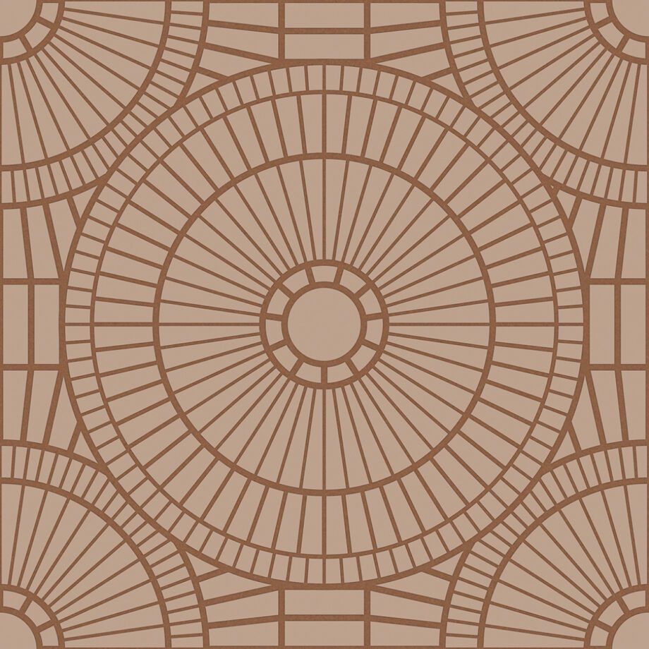 abk-moooi-decor-library-hypnotic-owl-copper-0020548-1 3D-Relief Feinsteinzeug Dekorfliese ABK Moooi Decor Library Hypnotic Owl Copper, 60x60 cm, 8,5 mm, 3D-Reliefoberfläche