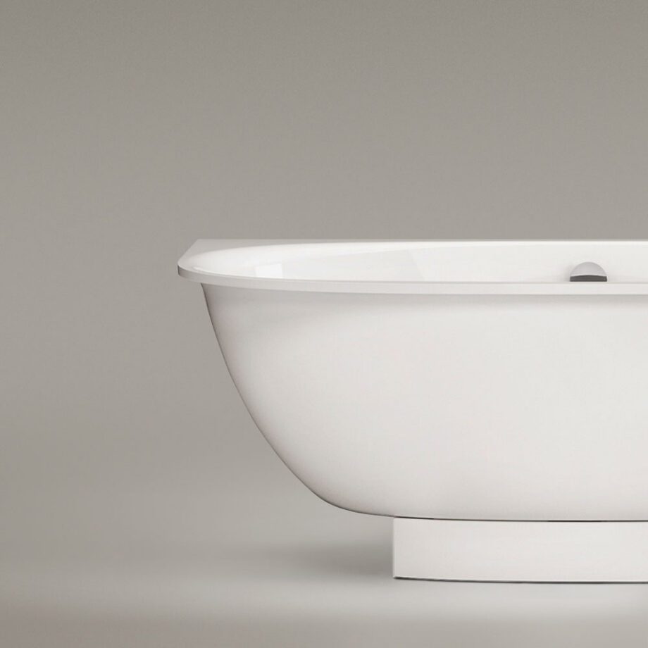 Sisseehitatav kivivann PAA VERSO A 170×75 cm, ümar nurk A, läikiv kivimass 6 Einbau-Badewanne PAA VERSO A 170x75 cm, Mineralguss – 6