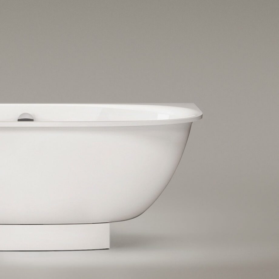 Sisseehitatav kivivann PAA VERSO D 170×75 cm, ümar nurk D, läikiv kivimass 6 PAA VERSO AD Einbau-Badewanne aus Mineralguss 170x75 cm, abgerundete Ecken A und D, glänzend – 6