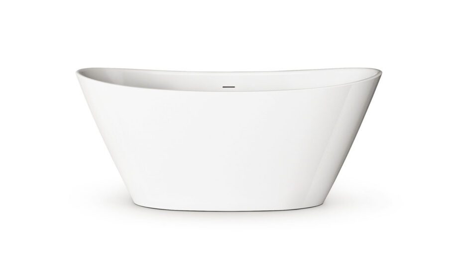 Eraldiseisev kivivann PAA AMORE 160×85 cm, läikiv kivimass Freistehende Badewanne PAA AMORE 160x85 cm, Mineralguss