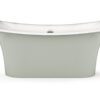 Eraldiseisev kivivann PAA BEL CANTO 180×85 cm, läikiv kivimass 7 Freistehende Badewanne PAA BEL CANTO 180x85 cm, Mineralguss – 7