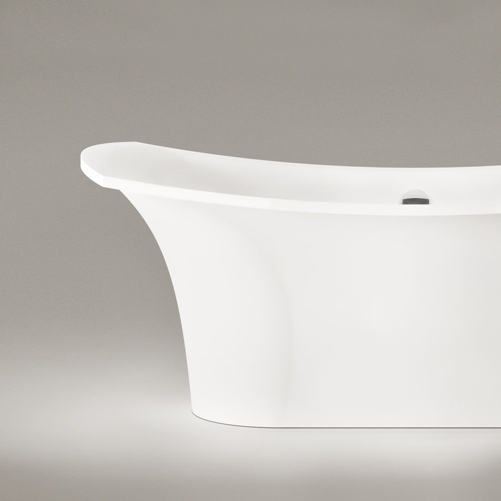 Freistehende Badewanne PAA BEL CANTO 180x85 cm, Mineralguss – 11