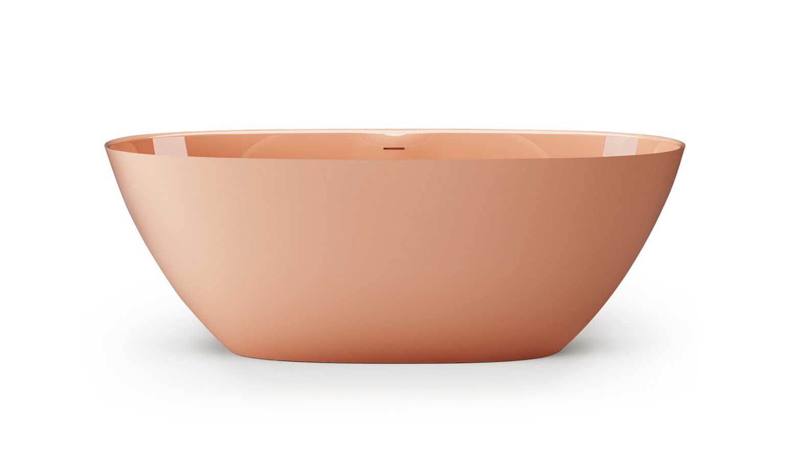 PAA PERLA 175 freistehende Badewanne aus Mineralguss 175x76 cm, glänzend – 2
