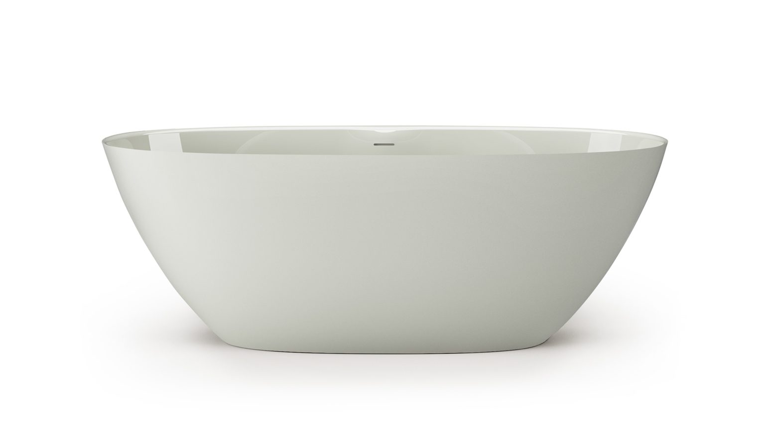 PAA PERLA 175 freistehende Badewanne aus Mineralguss 175x76 cm, glänzend – 4