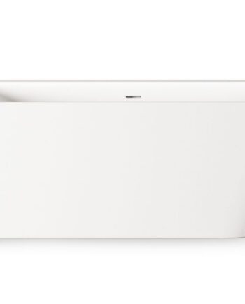 PAA QUADRO CORNER D Eckbadewanne aus Mineralguss 160x75 cm, rechts, glänzend