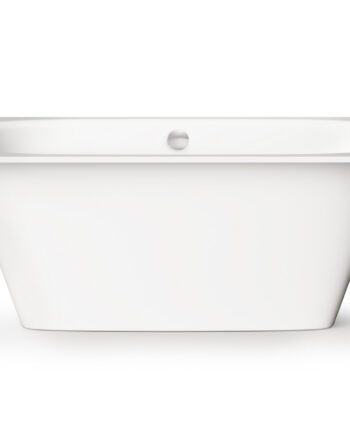 PAA SMART 150 A Einbau-Badewanne aus Mineralguss 150x75 cm, abgerundete Ecke A, glänzend
