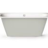 Sisseehitatav kivivann PAA SMART 150 A 150×75 cm, ümar nurk A, läikiv kivimass 7 PAA SMART 150 A Einbau-Badewanne aus Mineralguss 150x75 cm, abgerundete Ecke A, glänzend – 7