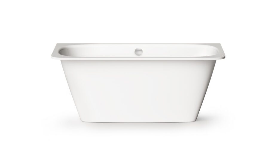 Sisseehitatav kivivann PAA SMART 150 AD 150×75 cm, ümarad nurgad A ja D, läikiv kivimass PAA SMART 150 AD Einbau-Badewanne aus Mineralguss 150x75 cm, abgerundete Ecken A und D, glänzend
