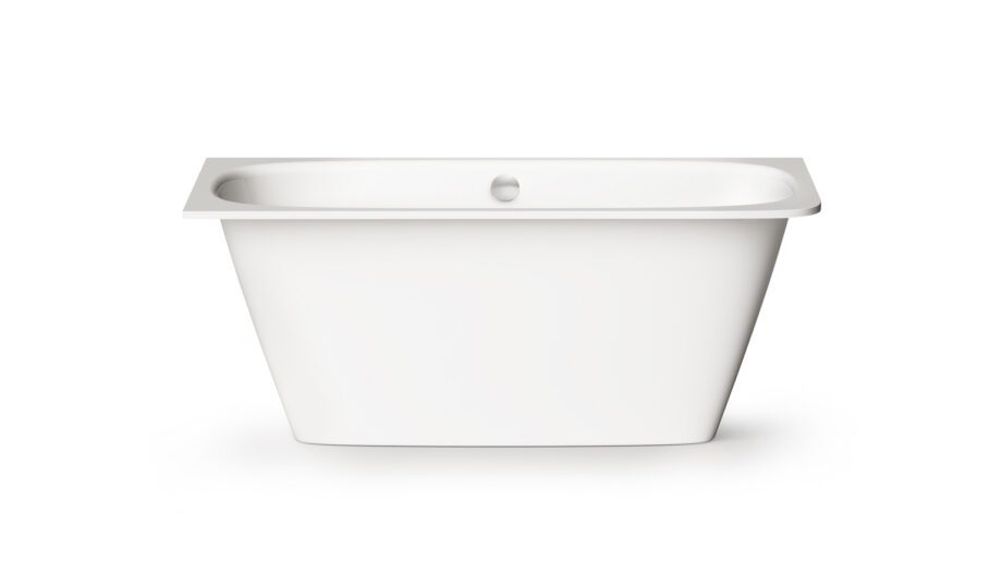 Sisseehitatav kivivann PAA SMART 150 D 150×75 cm, ümar nurk D, läikiv kivimass PAA SMART 150 D Einbau-Badewanne aus Mineralguss 150x75 cm, abgerundete Ecke D, glänzend