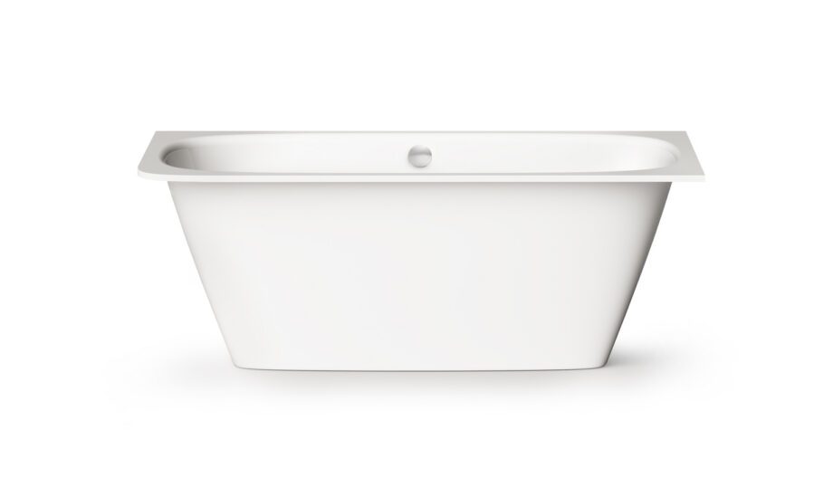 Sisseehitatav kivivann PAA SMART 160 A 160×75 cm, ümar nurk A, läikiv kivimass PAA SMART 160 A Einbau-Badewanne aus Mineralguss 160x75 cm, abgerundete Ecke A, glänzend