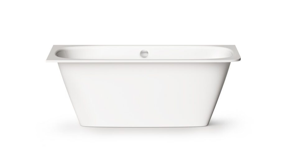 Sisseehitatav kivivann PAA SMART 160 D 160×75 cm, ümar nurk D, läikiv kivimass PAA SMART 160 D Einbau-Badewanne aus Mineralguss 160x75 cm, abgerundete Ecke D, glänzend