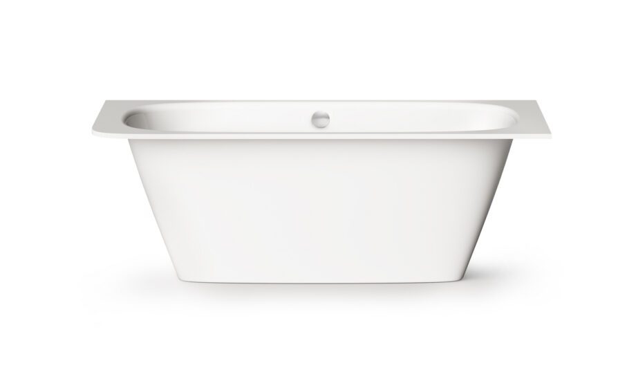Sisseehitatav kivivann PAA SMART 170 A 170×75 cm, ümar nurk A, läikiv kivimass PAA SMART 170 A Einbau-Badewanne aus Mineralguss 170x75 cm, abgerundete Ecke A, glänzend