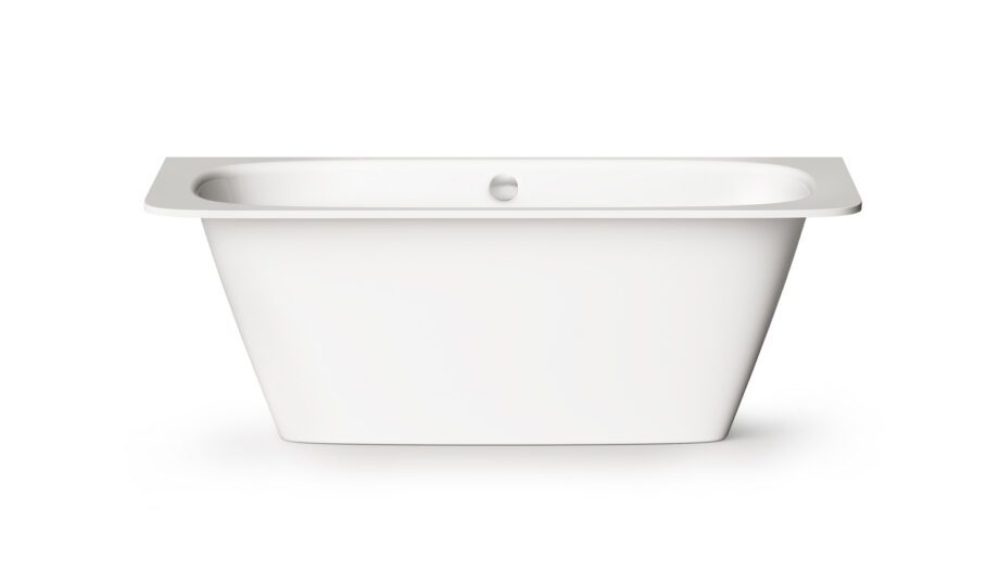 Sisseehitatav kivivann PAA SMART 170 AD 170×75 cm, ümarad nurgad A ja D, läikiv kivimass PAA SMART 170 AD Einbau-Badewanne aus Mineralguss 170x75 cm, abgerundete Ecken A und D, glänzend