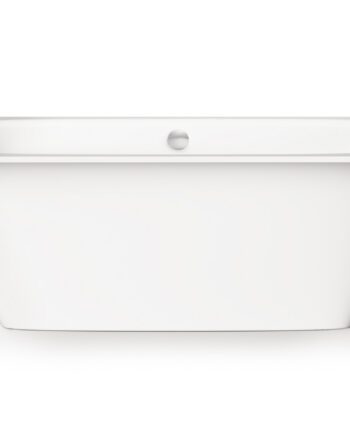 PAA SMART 180 A Einbau-Badewanne aus Mineralguss 180x75 cm, abgerundete Ecke A, glänzend