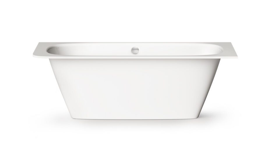 Bath Perla design images on white background PAA SMART 180 A Einbau-Badewanne aus Mineralguss 180x75 cm, abgerundete Ecke A, glänzend