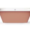 Bath Perla design images on white background PAA SMART 180 D Einbau-Badewanne aus Mineralguss 180x75 cm, abgerundete Ecke D, glänzend – 5