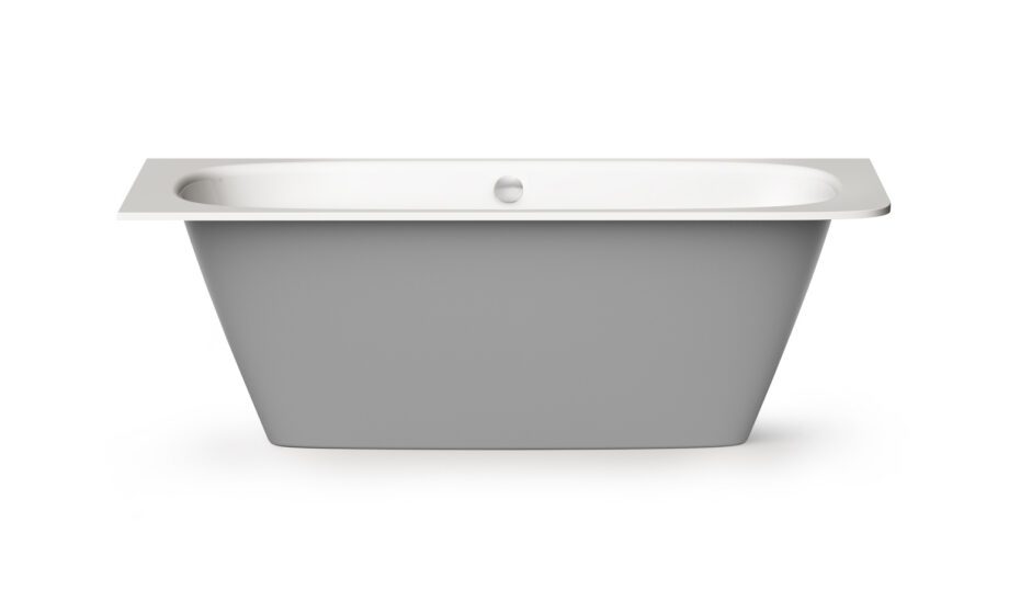 Bath Perla design images on white background PAA SMART 180 D Einbau-Badewanne aus Mineralguss 180x75 cm, abgerundete Ecke D, glänzend – 6