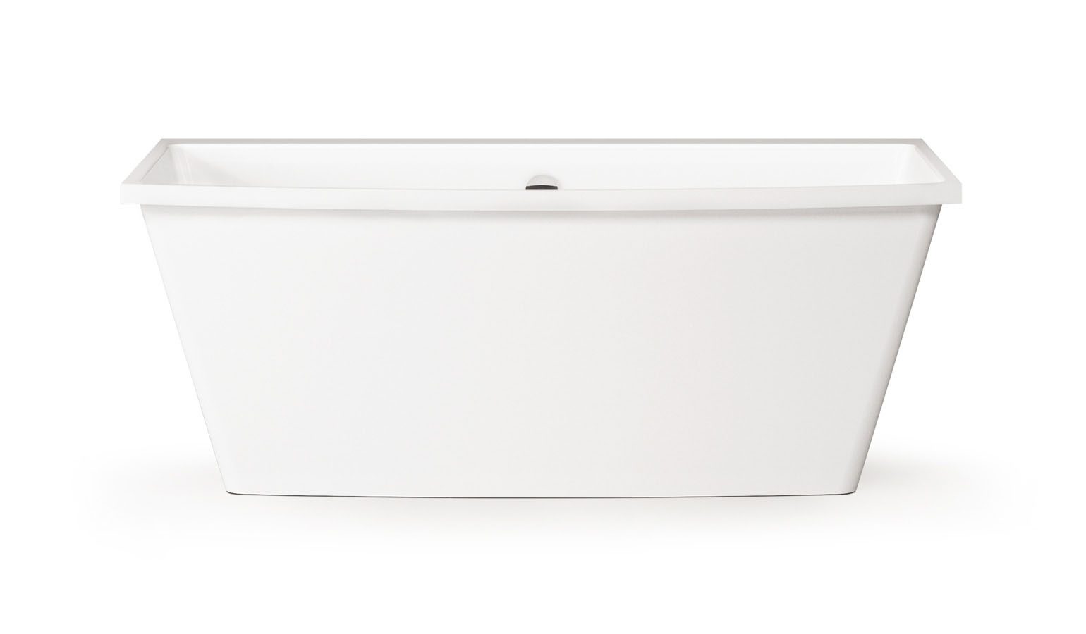 Freistehende Badewanne PAA STEP 170x89 cm, Mineralguss