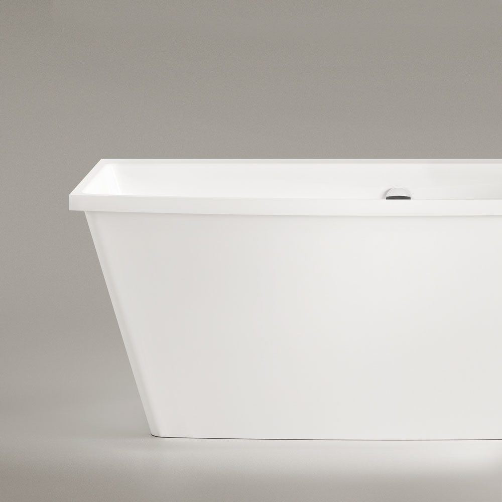 Freistehende Badewanne PAA STEP 170x89 cm, Mineralguss – 9