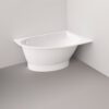 Nurgavann PAA TRE 150 A 150×100 cm, vasakpoolne, läikiv kivimass 7 Eckbadewanne PAA TRE 150 A 150x100 cm, links, Mineralguss – 7